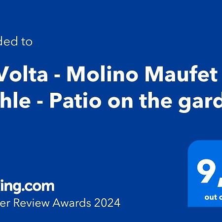 La Volta - Lake Como Heritage Home In Molino Maufet Watermill - Patio On The Garden Colico Bagian luar foto